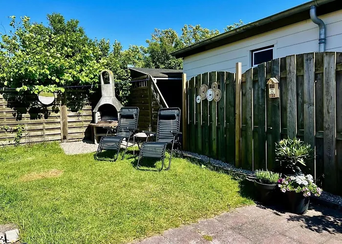 In Park With Fenced Garden